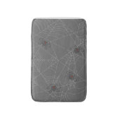 Tapis De Bain Web et citrouilles d'araignées d'Halloween (Devant (Vertical))