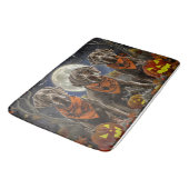 Tapis De Bain Weimaraner Halloween Épouvantable  (Angle)