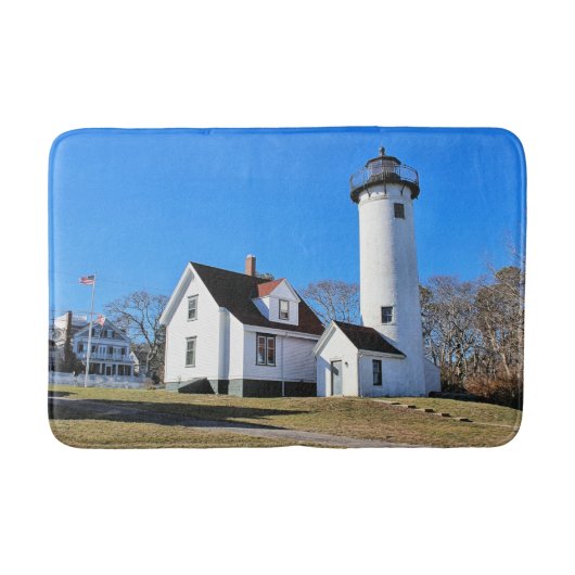 Tapis De Bain West Chop Lighthouse, Massachusetts Bath Mat (Devant)