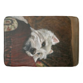Tapis De Bain Westie sur canapé (Devant)