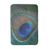 Tapis De Bain Whimsstylish Joli Peacock Motif (Devant (Vertical))