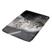 Tapis De Bain "Whiskers of Trouble : The Mischievous Tabby Kitte (Angle)