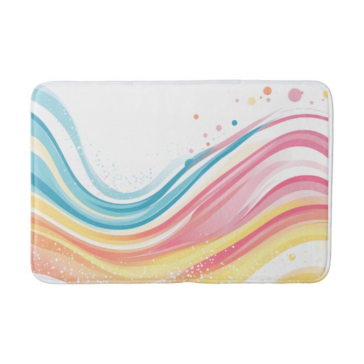 Tapis De Bain Whispers arc-en-ciel (Devant)