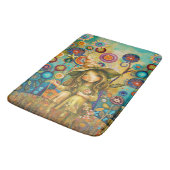 Tapis De Bain Whispers Magiques Parmi Les Fleurs (Angle)
