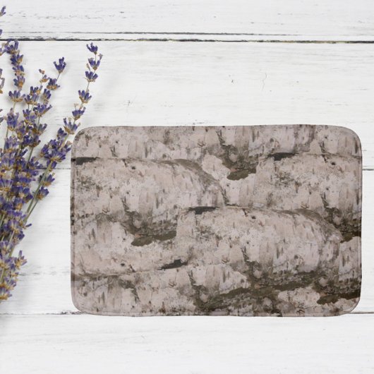Tapis De Bain White Birch
