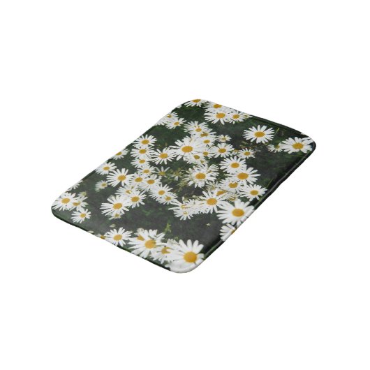 Tapis De Bain White Oxeye Daisy Meadow (Angle)