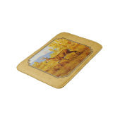 Tapis De Bain Whitetail Deer Golden Aspen Woods (Angle)