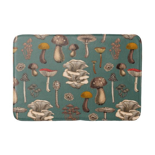 Tapis De Bain Wild Mushrooms (Devant)