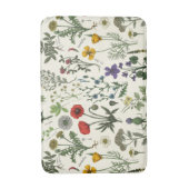 Tapis De Bain Wildflowers collage (Devant (Vertical))