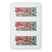 Tapis De Bain Will Bradley Heraldic Lion (devant Vertical)