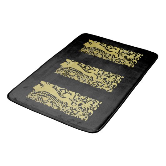 Tapis De Bain Will Bradley Heraldic Lion (Angle)