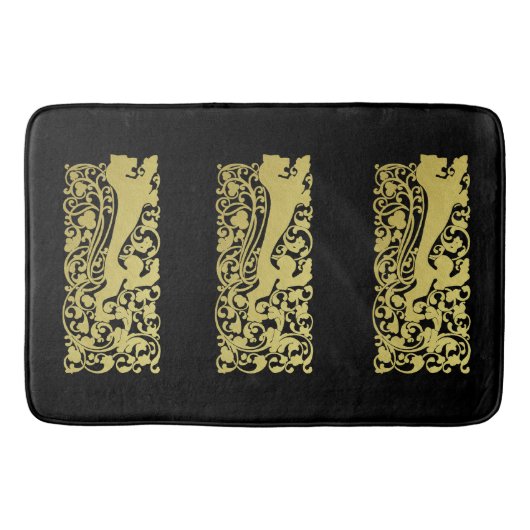 Tapis De Bain Will Bradley Heraldic Lion (Devant)