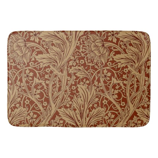 Tapis De Bain William Morris Arcadia Floral Garden Flower Classi (Devant)