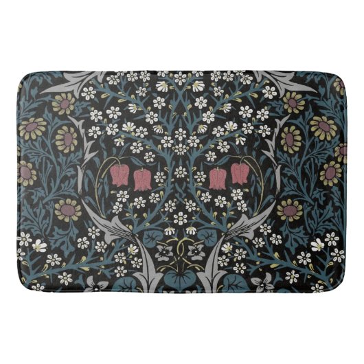 Tapis De Bain William Morris Blackthorn Floral Art Nouveau (Devant)