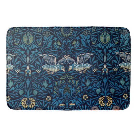 Tapis De Bain William Morris Blue Birds Tapestry Classic (Devant)