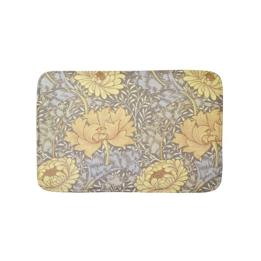 Tapis De Bain William Morris Chrysanthemum Fleurs maman (Devant)