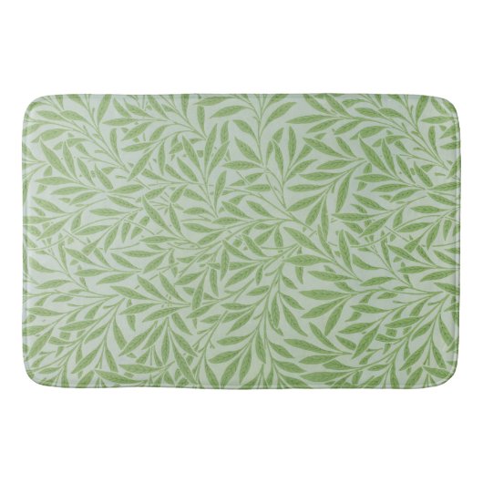 Tapis De Bain William Morris Fleur Willow Classic Green (Devant)