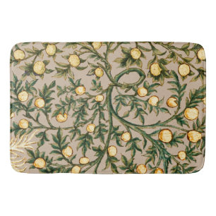 Tapis De Bain William Morris Floral Fruit Jardin Fleur Classique