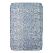Tapis De Bain William Morris Forest Lapin Bird Folid Bleu (devant Vertical)