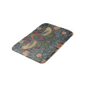 Tapis De Bain William Morris Fraise Voleurs Oiseaux (Angle)