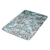 Tapis De Bain William Morris Jasmine et Motif Feuille (Angle)