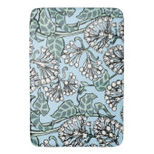Tapis De Bain William Morris Jasmine et Motif Feuille (devant Vertical)