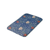 Tapis De Bain William Morris Medway Floral bleu (Angle)