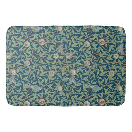 Tapis De Bain William Morris "Oiseau et Grenade" (Devant)
