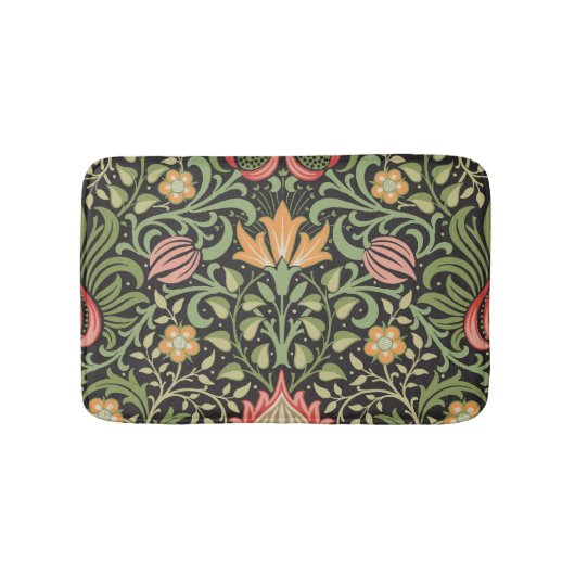 Tapis De Bain William Morris Persian Floral Antique (Devant)
