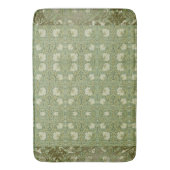 Tapis De Bain William * Morris Pimpernel Green Floral (devant Vertical)