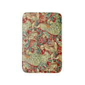 Tapis De Bain William Morris Red Motif Forest (Devant (Vertical))
