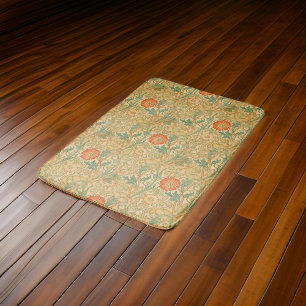 Tapis De Bain William * Morris Rose et Pink 1896 Jaune  