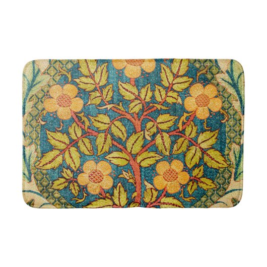 Tapis De Bain William Morris Rose Wreath : Arts et Métiers class (Devant)