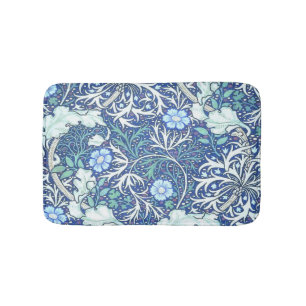 Tapis De Bain William Morris Seaweed Blue