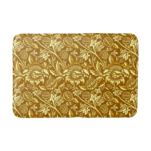 Tapis De Bain William Morris Sunflower, moutarde Gold / Jaune (Devant)