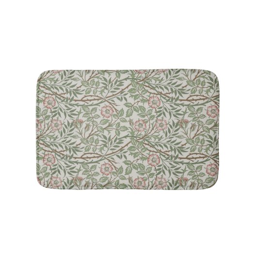 Tapis De Bain William Morris Sweetbrie Floral Art Nouveau (Devant)