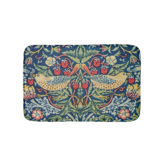 Tapis De Bain William Morris - Thief aux fraises (Devant)