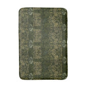 Tapis De Bain William Morris : Tulipe verte et Mat de bain Rose (Devant (Vertical))