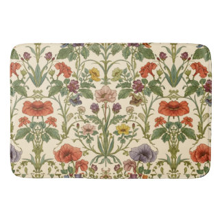 Tapis De Bain William Morris vintage Pimpernel Pre-Raphaelite 