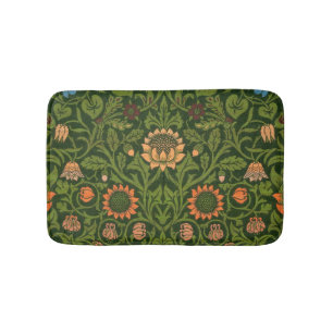 Tapis De Bain William Morris Violet et Columbine Art Rug