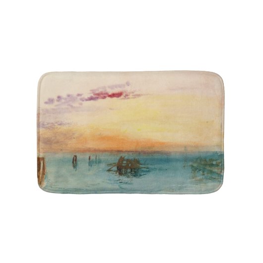 Tapis De Bain William Turner - La lagune près de Venise au couch (Devant)