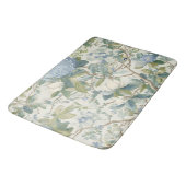 Tapis De Bain Willow Little Magnolia Wallpaper Floral Coastal  (Angle)