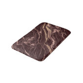 Tapis De Bain Wine Marble Pattern Refined Contemporary Design (Angle)