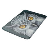 Tapis De Bain Winter Wonder Chouette des neiges Beauté (Angle)