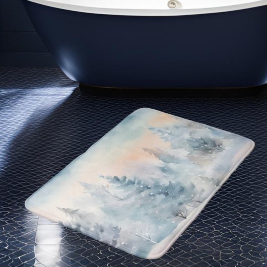 Tapis De Bain Winter Wonderland