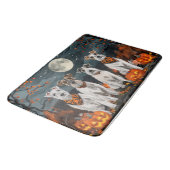 Tapis De Bain Wirefox Terrier Halloween Éffrayant (Angle)