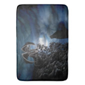 Tapis De Bain Wolf Moon - Wolf avec Golem (devant Vertical)