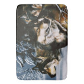 Tapis De Bain Wolf Pack (devant Vertical)