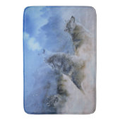 Tapis De Bain Wolf Spirits (devant Vertical)