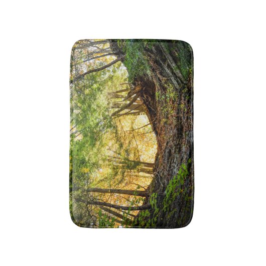 Tapis De Bain Woods Sunset Nature Bath Mat (Devant (Vertical))